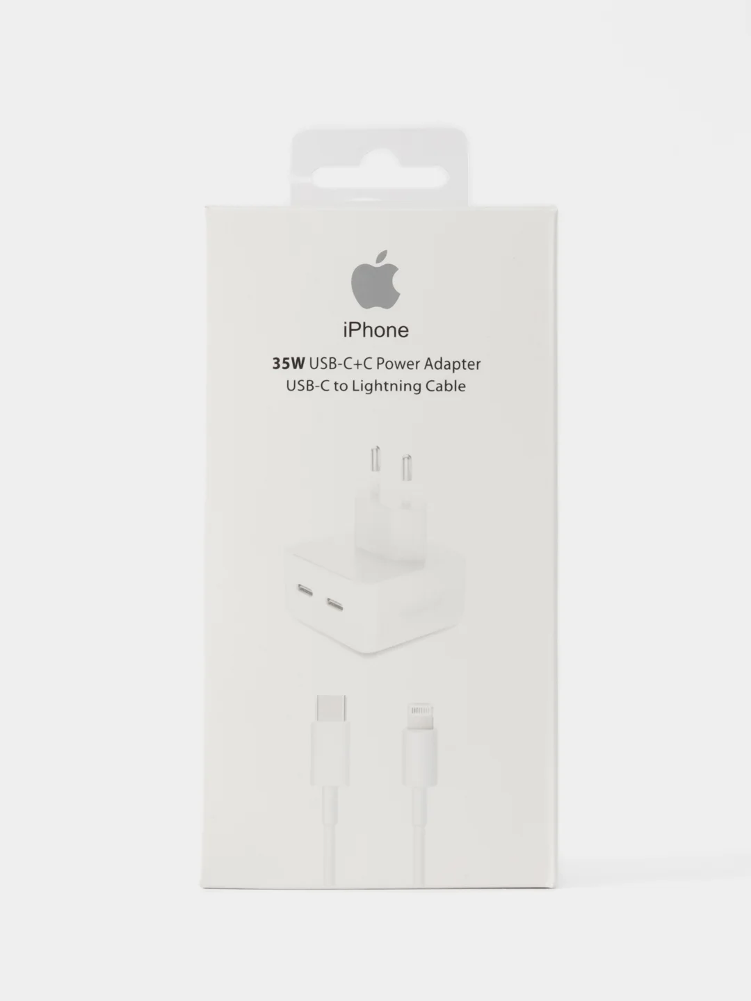 Комплект быстрой зарядки 35w на два входа Tupe-C для iPhone