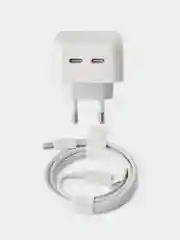 Комплект быстрой зарядки 35w на два входа Tupe-C для iPhone