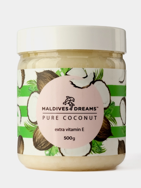 Натуральное кокосовое масло Maldives Dreams, 500 грамм