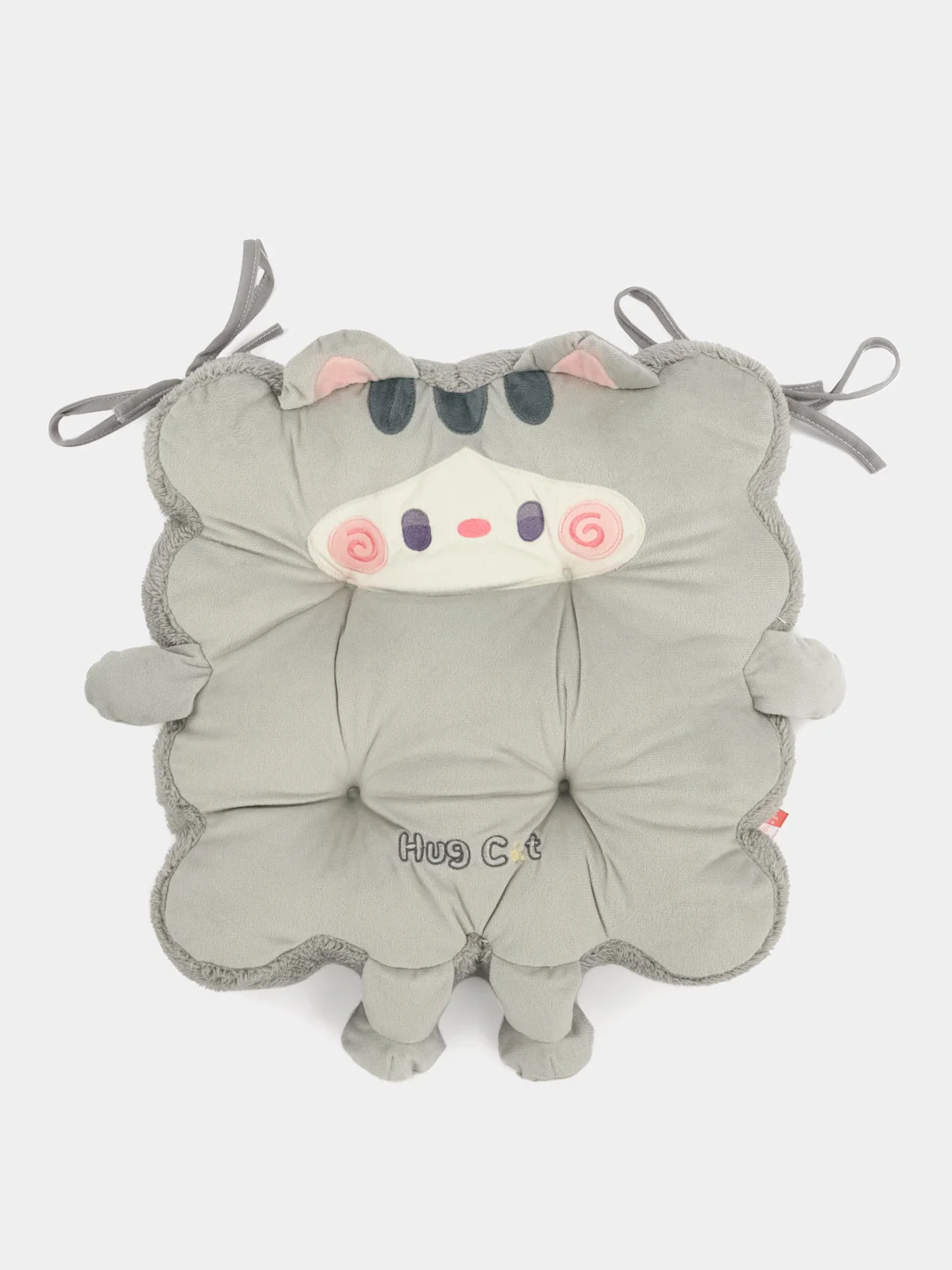 Подушка игрушка сидушка на стул мягкая котик Hug Cat Petal