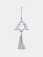 Серебряный ёлочные игрушки, серебряные, сердце, 1 шт, новогоднее украшение, декор, сердце, елка