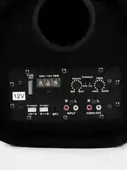 Черный автомобильный сабвуфер активный 8 дюймов 1200 W