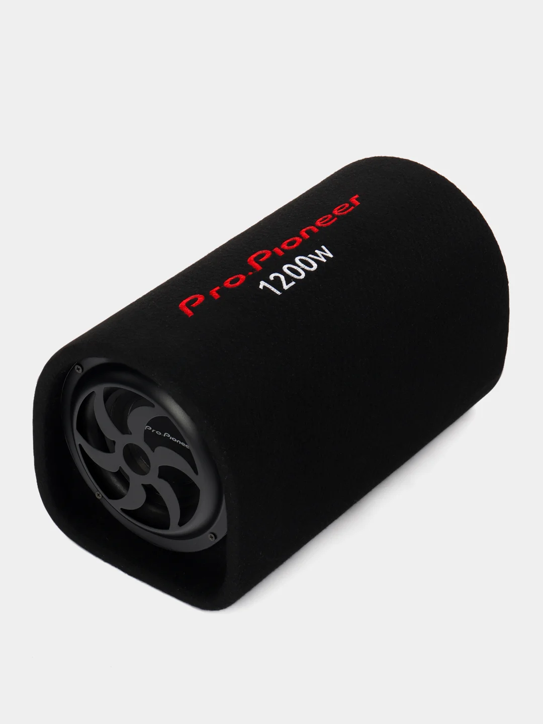 Черный автомобильный сабвуфер активный 8 дюймов 1200 W