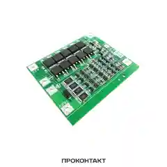 Плата защиты батареи BMS PCM для li-ion  4S  40A с балансировкой