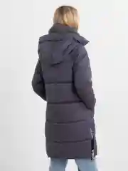 Синий меланж куртка женская зима