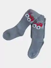 Серый колготки махровые детские, термоколготки для детей