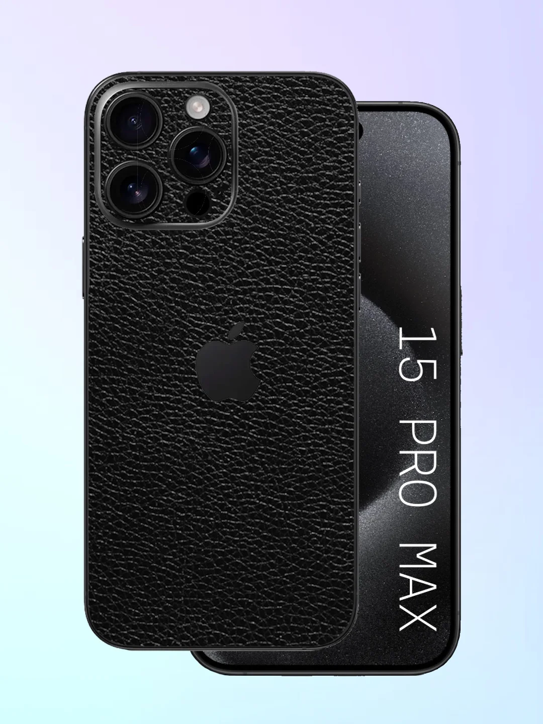 Угольный защитная пленка на iPhone 15 Pro Max под карбон на заднюю часть,под кожу, на зад, назад