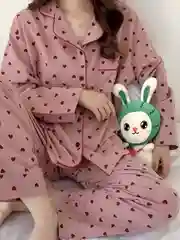 Розовый пижама женская, рубашка и брюки, домашний комплект