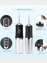 Ирригатор для зубов и десен, для полости рта, портативный,4 насадки,3 режима работы, 220мл