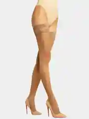 Чулки капроновые Innamore Flirt 40 с кружевной резинкой Daino (лёгкий загар)