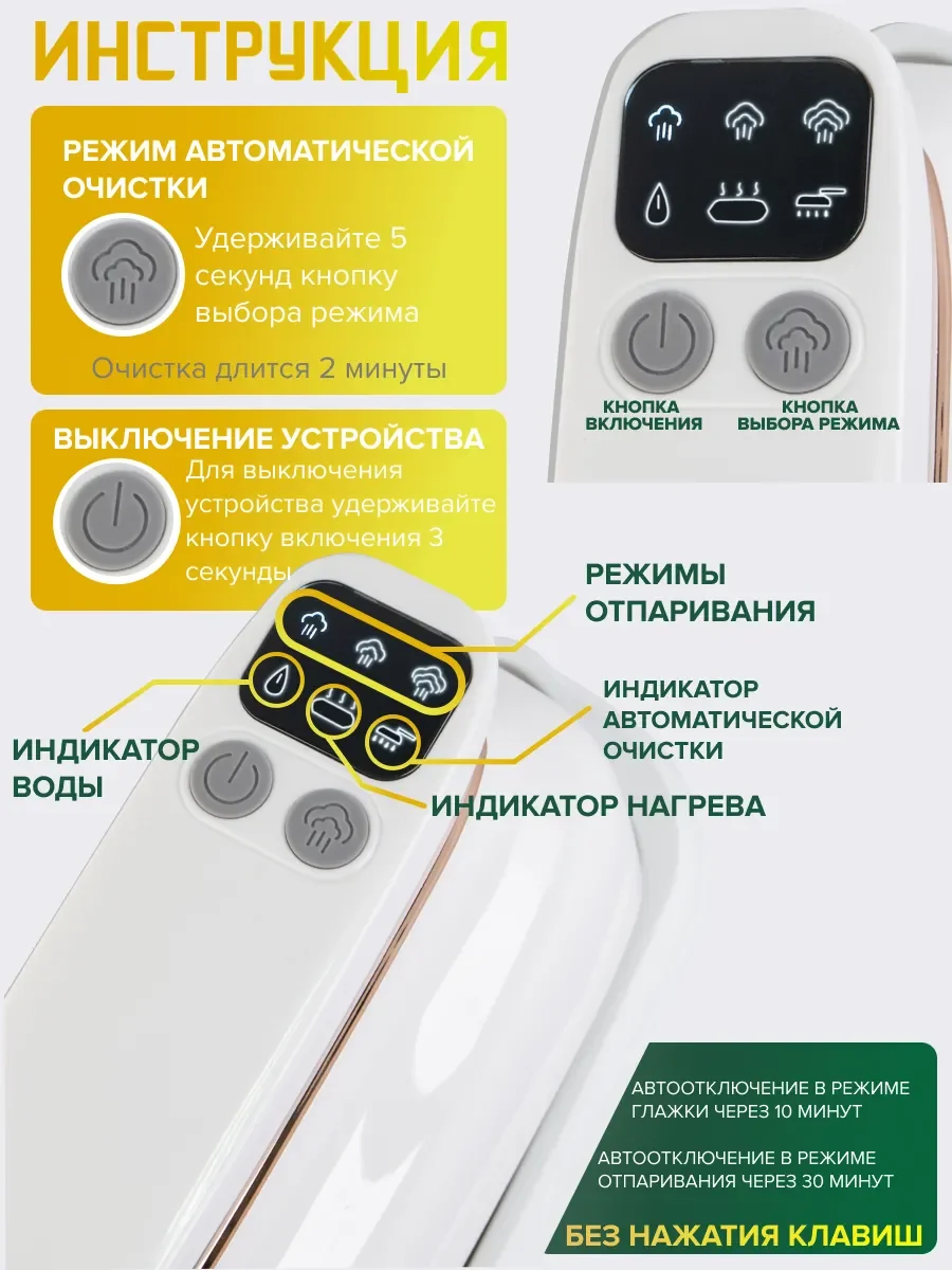 Отпариватель ручной для одежды