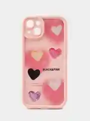 Бежевый меланж чехол для iPhone 11 12 13 14 15 16 Pro Max XR X Plus с принтом силиконовый айфон про макс