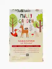 Наволочка на молнии сатин 2шт Milky Garden "Botany" 40х60 см, 50х60 см, 70х70 см