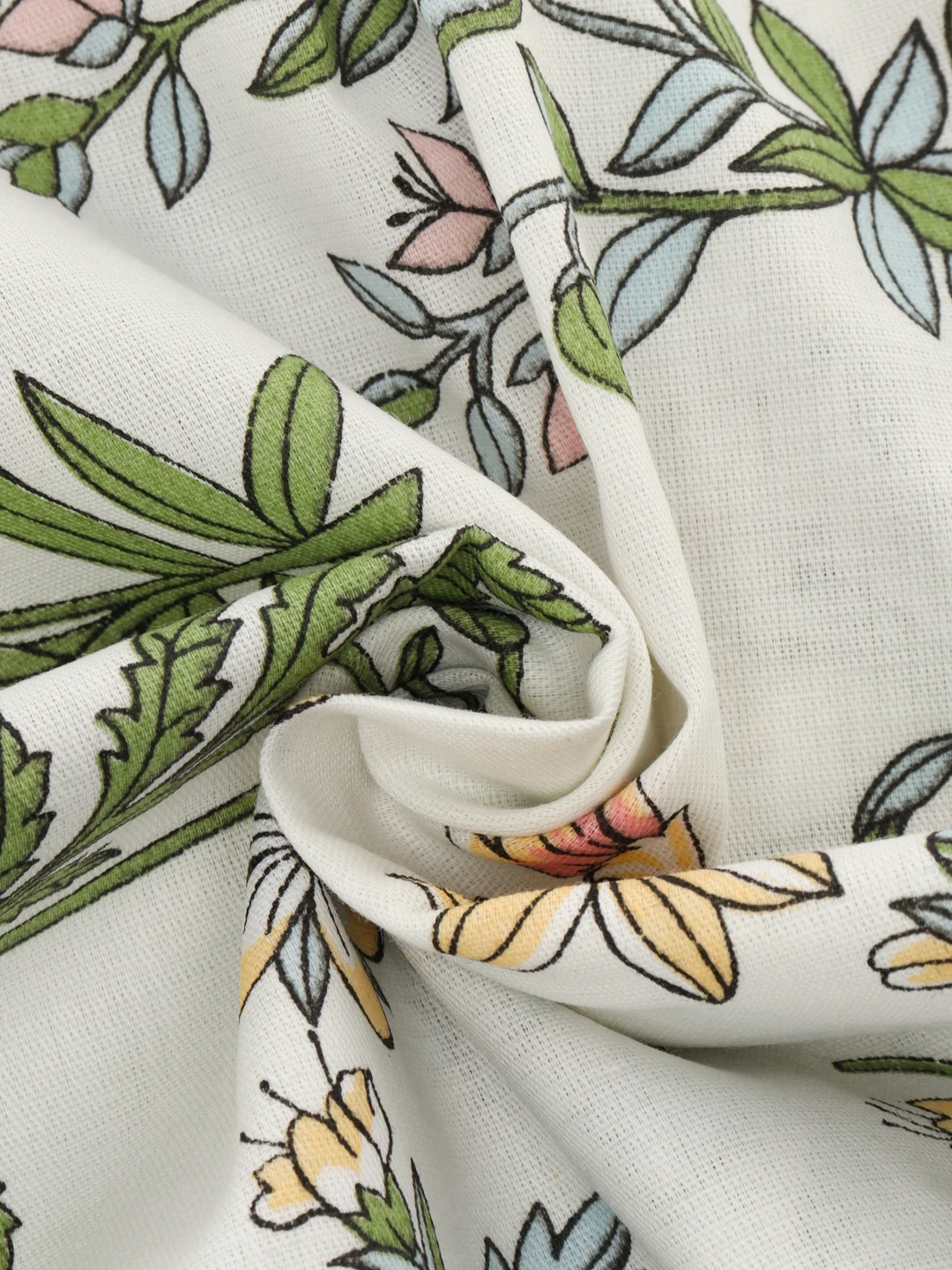 Наволочка на молнии сатин 2шт Milky Garden "Botany" 40х60 см, 50х60 см, 70х70 см