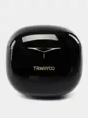 Черный наушники беспроводные TRANYOO Wireless Stereo Earphone TWS, T-M30 "вкладыши"