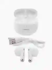Белый наушники беспроводные TRANYOO Wireless Stereo Earphone TWS, T-M30 "вкладыши"
