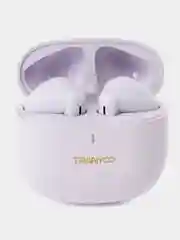Сиреневый наушники беспроводные TRANYOO Wireless Stereo Earphone TWS, T-M30 "вкладыши"
