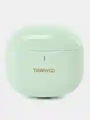 Бирюзовый наушники беспроводные TRANYOO Wireless Stereo Earphone TWS, T-M30 "вкладыши"