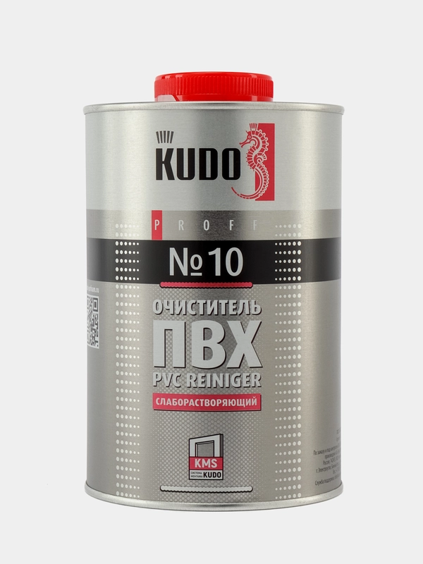 KUDO, очиститель для ПВХ №10 PROFF SMC-010, слаборастворяющий, 1000 мл
