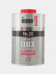 KUDO, очиститель для ПВХ №20 PROFF SMC-020, с антистатиком, нерастворяющий, 1000 мл