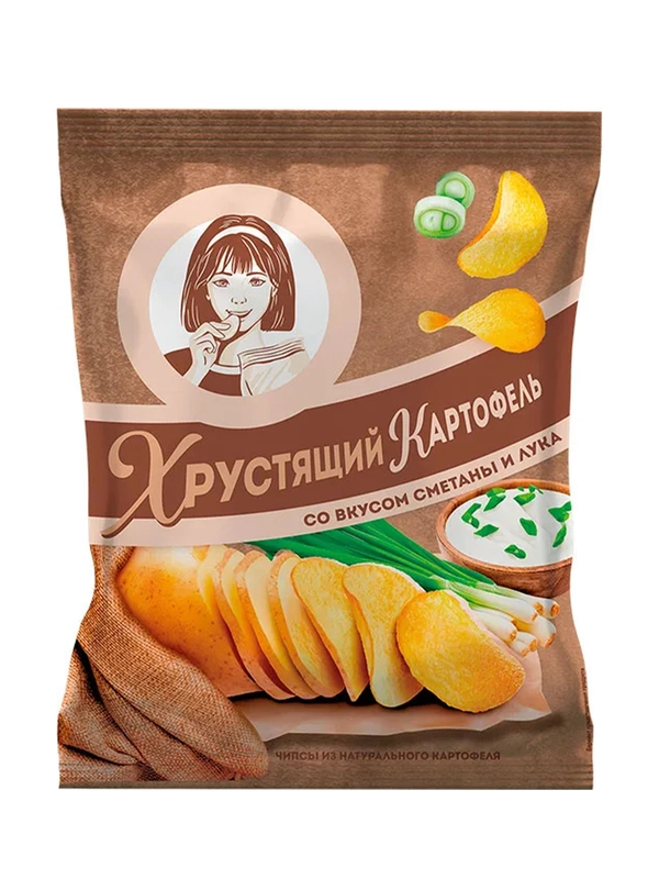 Чипсы "Хрустящий картофель"