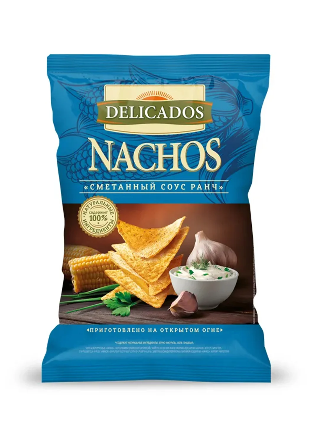 Чипсы кукурузные Delicados Nachos