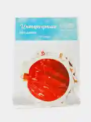 Красный наклейки новогодние на окна, многоразовые, 10 х 10 см, Новый год