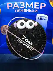 Черный игрушки антистресс сквиш лапка Кошачья, лапка большая, котик, орео печенье, мороженное, вафля
