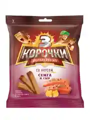 Сухарики ржаные "3 корочки" сыр и семга