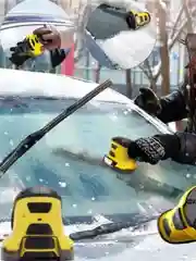 Скребок электрический для автомобиля