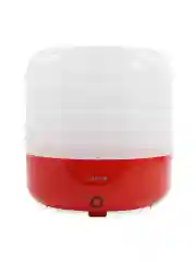 Белый сушилка для овощей и фруктов LUMME LFD-106 PP диаметр 32 см, 6 съемных поддонов 200 Ватт