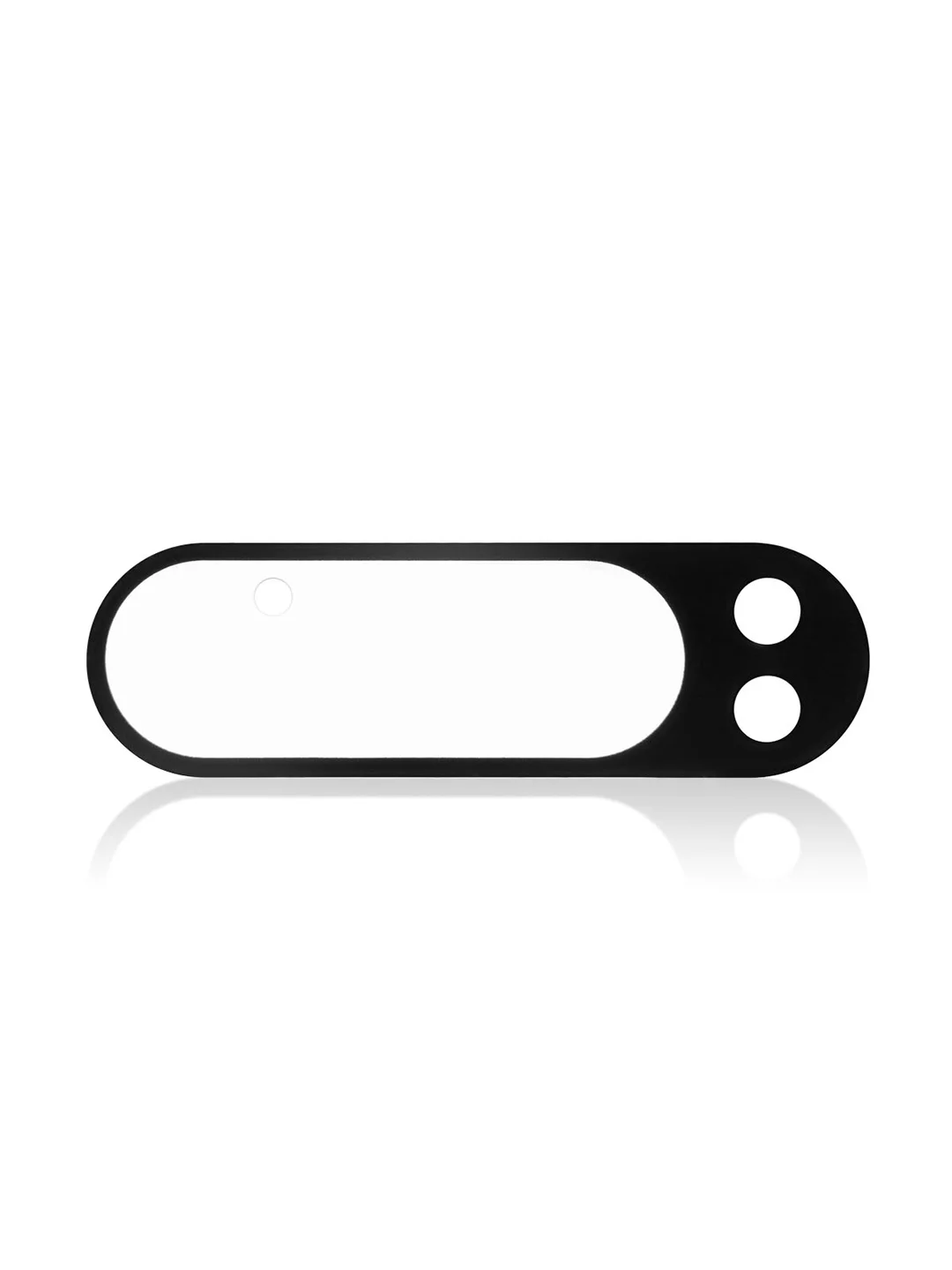 Черный стекло на камеру для Google Pixel 9 Pro XL защитное ROSCO прозрачное закаленное с рамкой