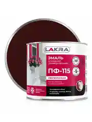 Шоколадный лакра эмаль ПФ-115, Шоколадно-коричневый, 2 кг