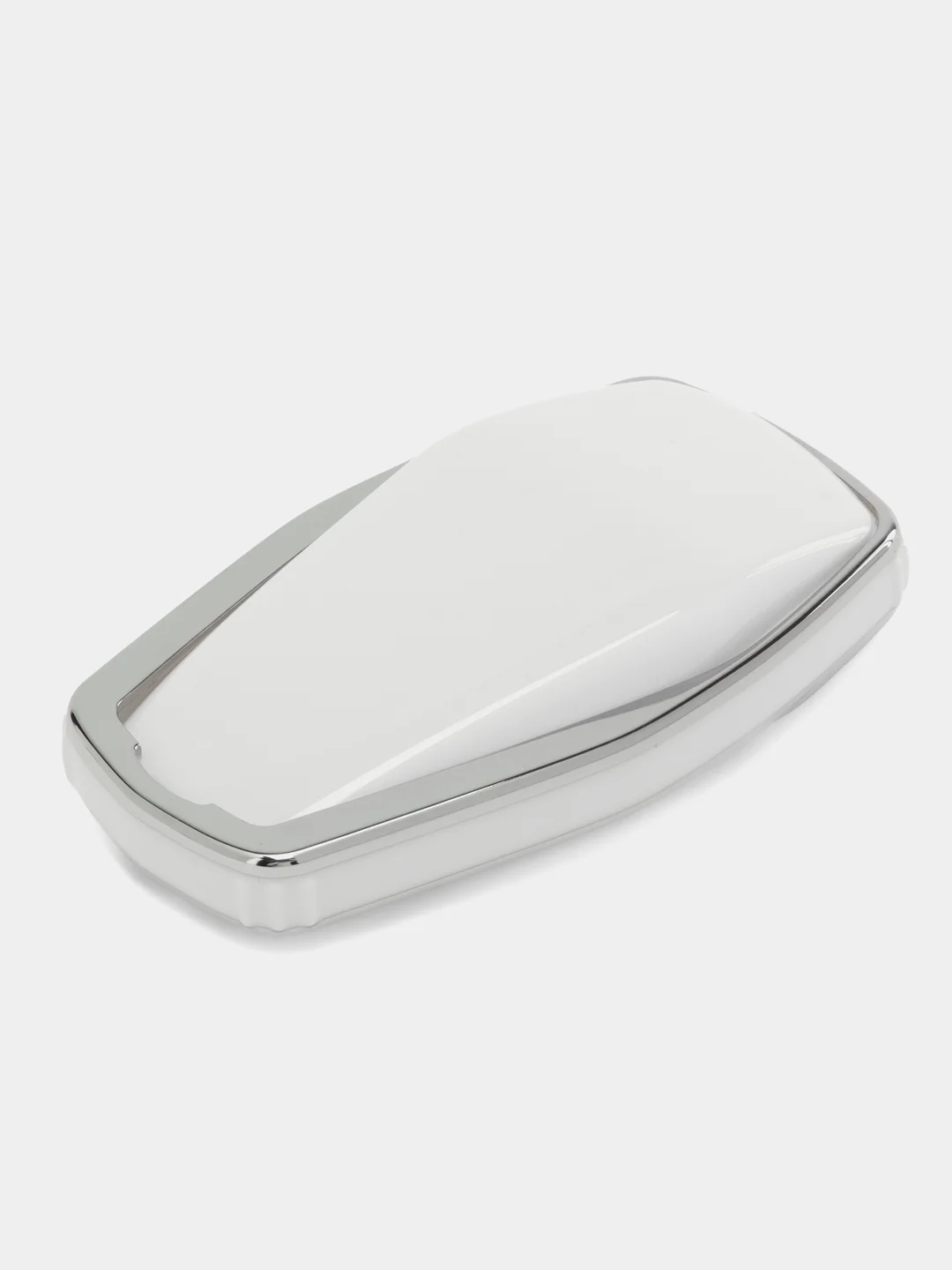 Белый чехол на ключ Geely coolray (джили кулрей) и Geely monjaro (джили монжаро)