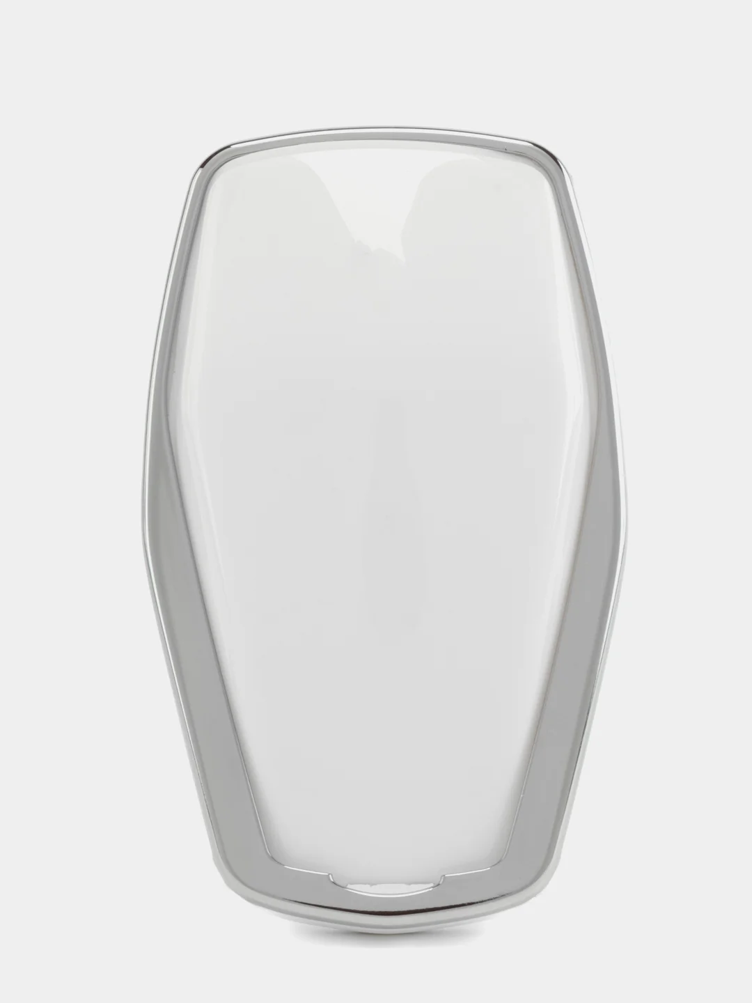 Белый чехол на ключ Geely coolray (джили кулрей) и Geely monjaro (джили монжаро)