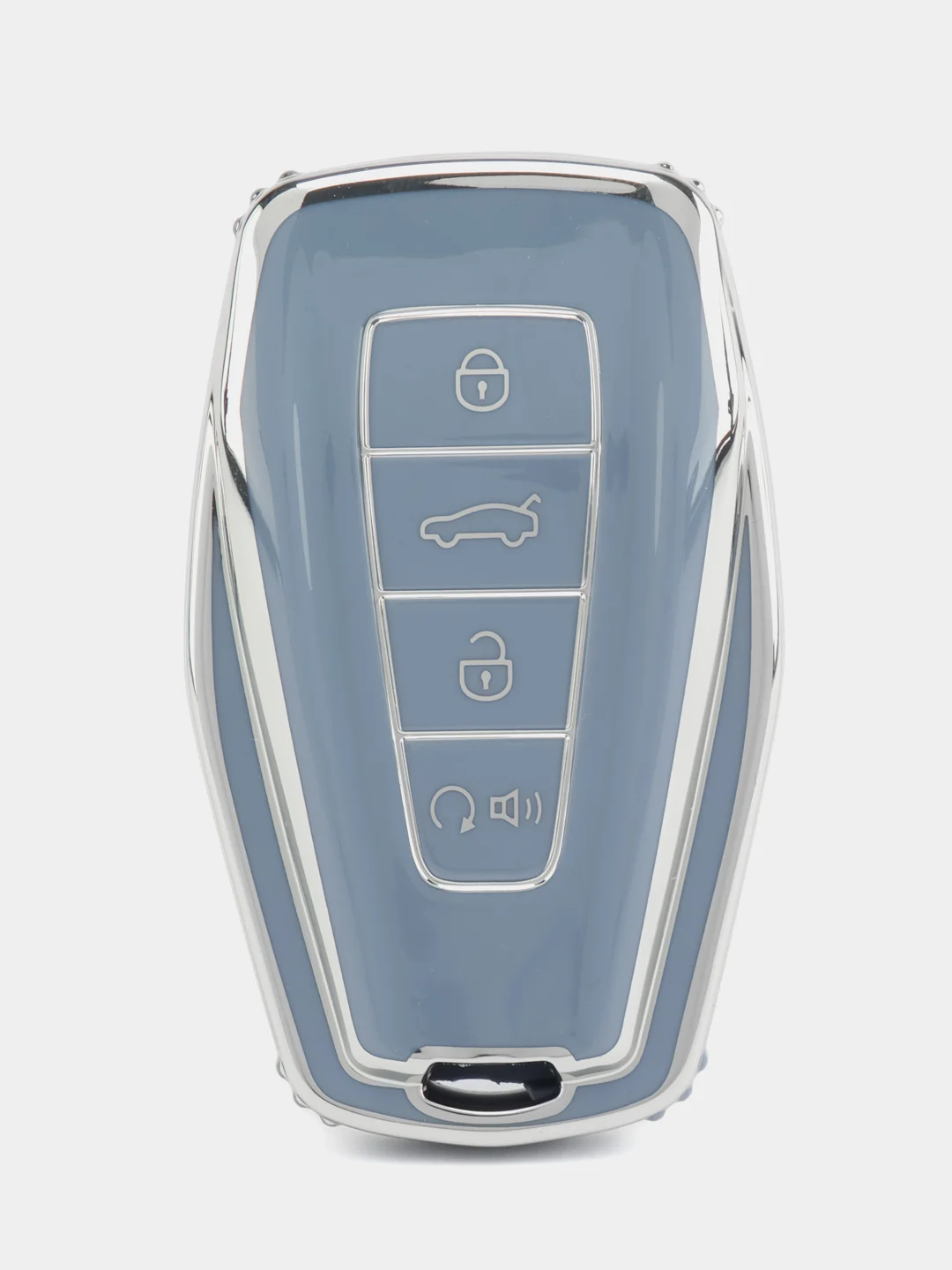 Сиреневый чехол на ключ Geely coolray (джили кулрей) и Geely monjaro (джили монжаро)
