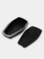 Черный чехол на ключ Geely coolray (джили кулрей) и Geely monjaro (джили монжаро)