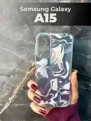 Чехол для Samsung Galaxy A15 (Самсунг Галакси А15), переливающийся, с градиентом