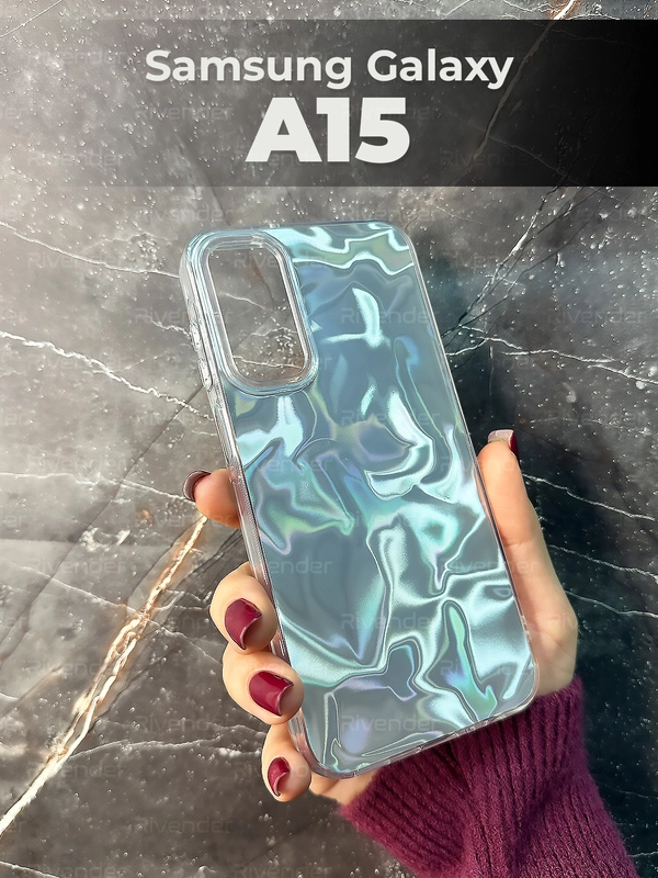 Чехол для Samsung Galaxy A15 (Самсунг Галакси А15), переливающийся, с градиентом