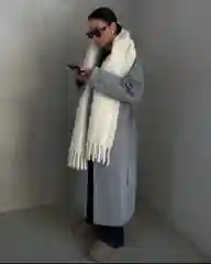 Шарф женский, зимний, тёплый, новогодний подарок