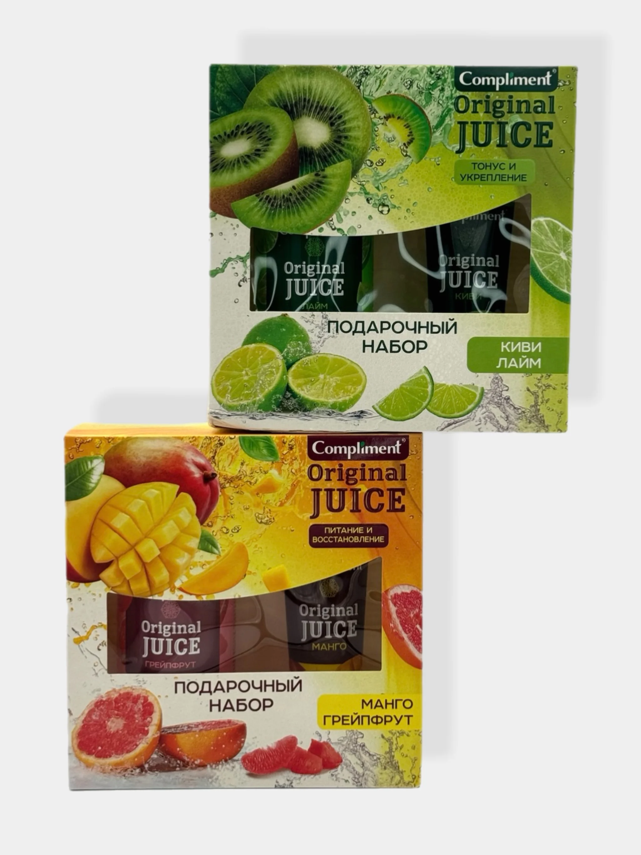 Подарочный набор Compliment Original Juice/Мыло-уход и бальзам для рук