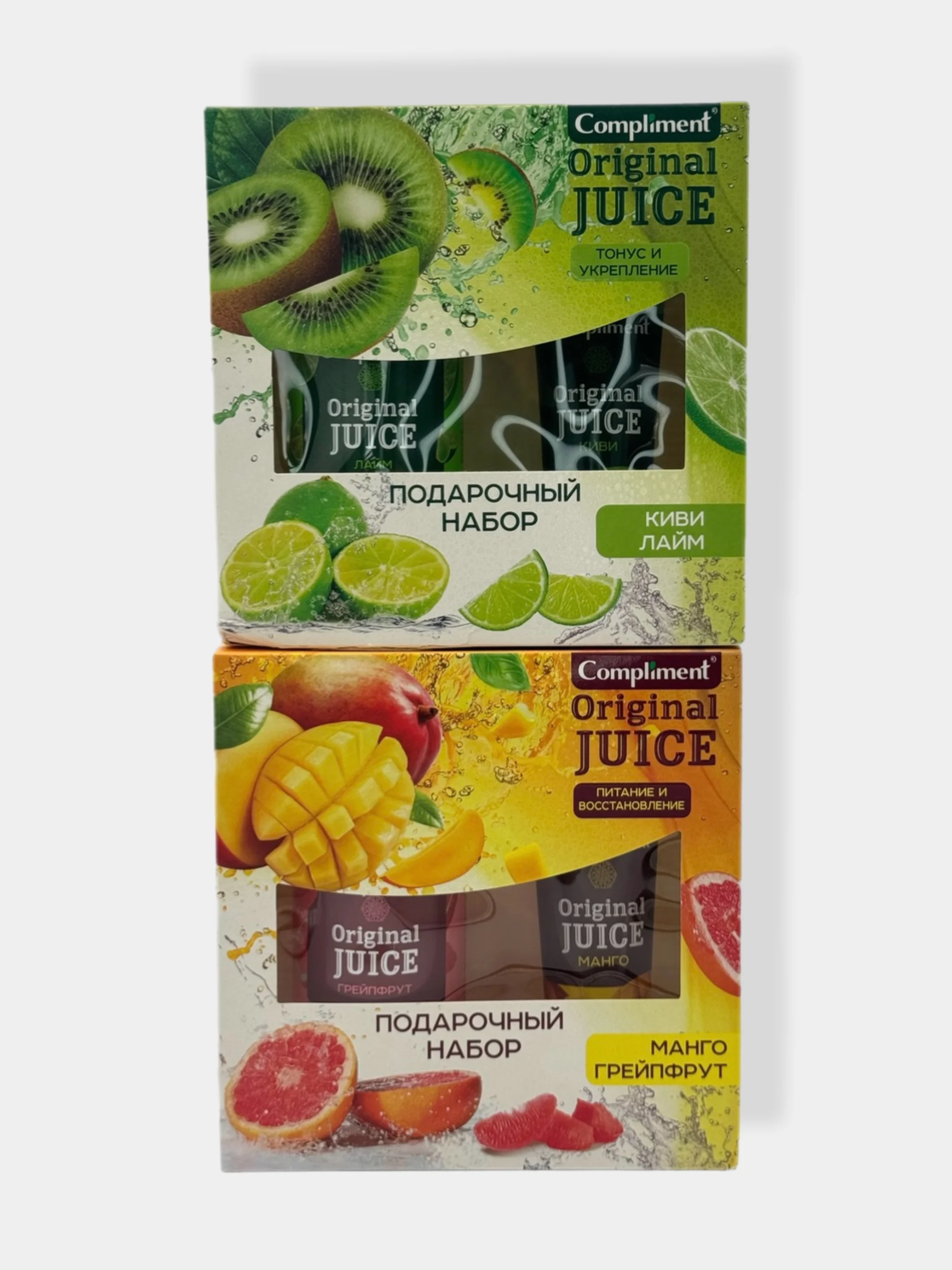 Подарочный набор Compliment Original Juice/Мыло-уход и бальзам для рук