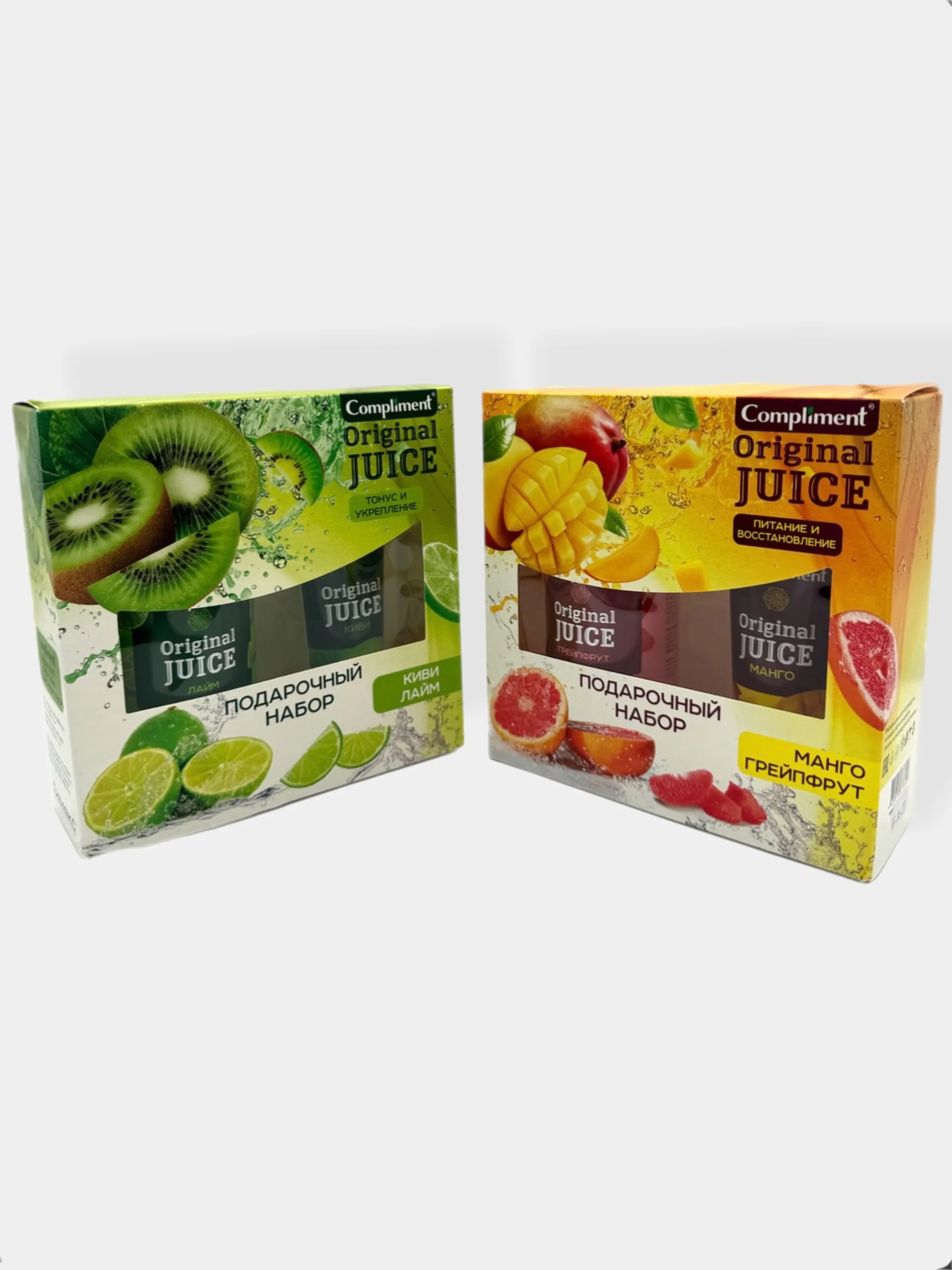Подарочный набор Compliment Original Juice/Мыло-уход и бальзам для рук