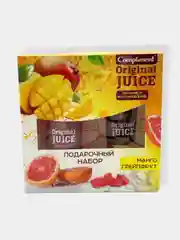 Манго подарочный набор Compliment Original Juice/Мыло-уход и бальзам для рук