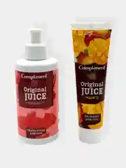 Манго подарочный набор Compliment Original Juice/Мыло-уход и бальзам для рук