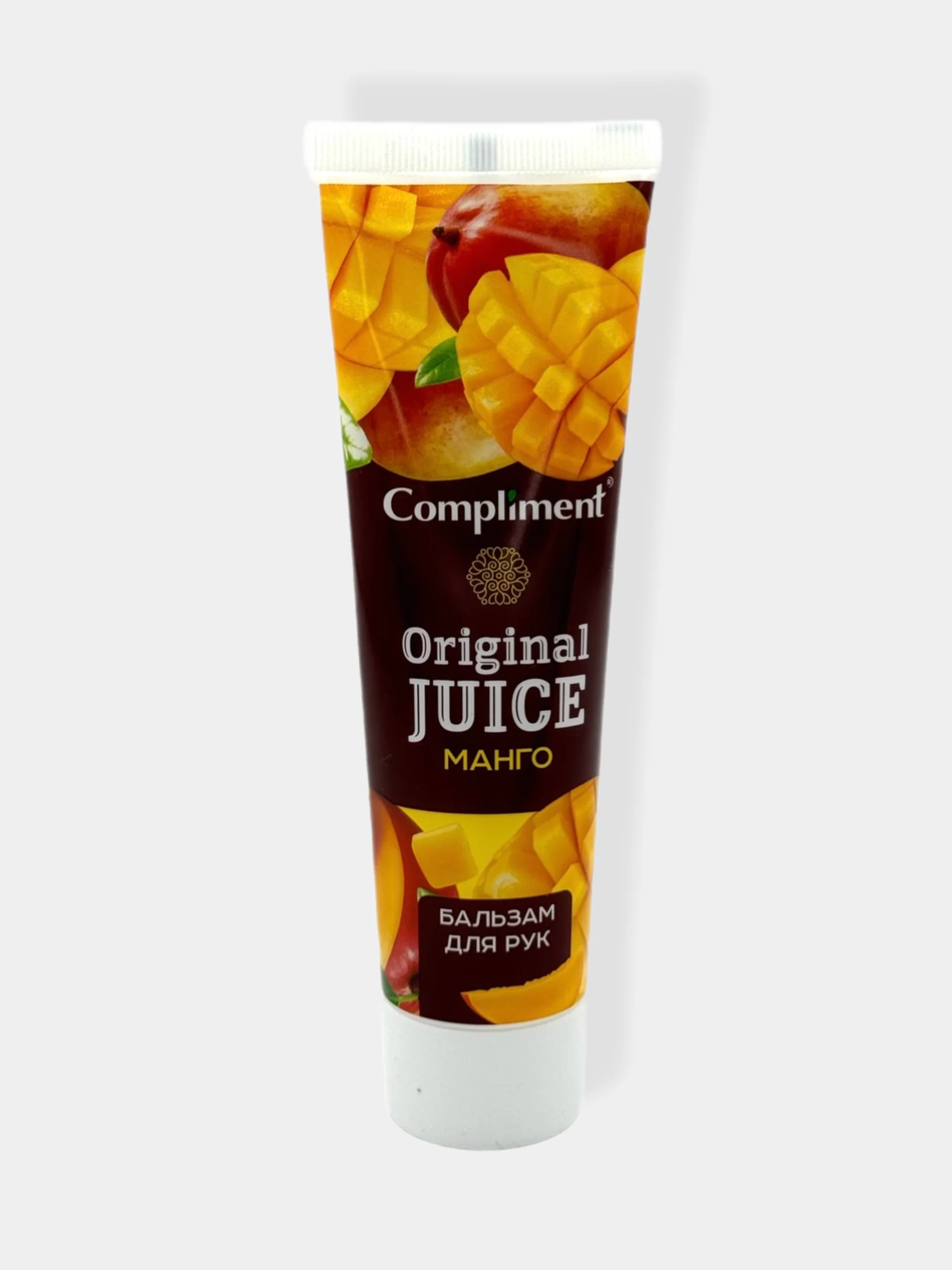 Манго подарочный набор Compliment Original Juice/Мыло-уход и бальзам для рук