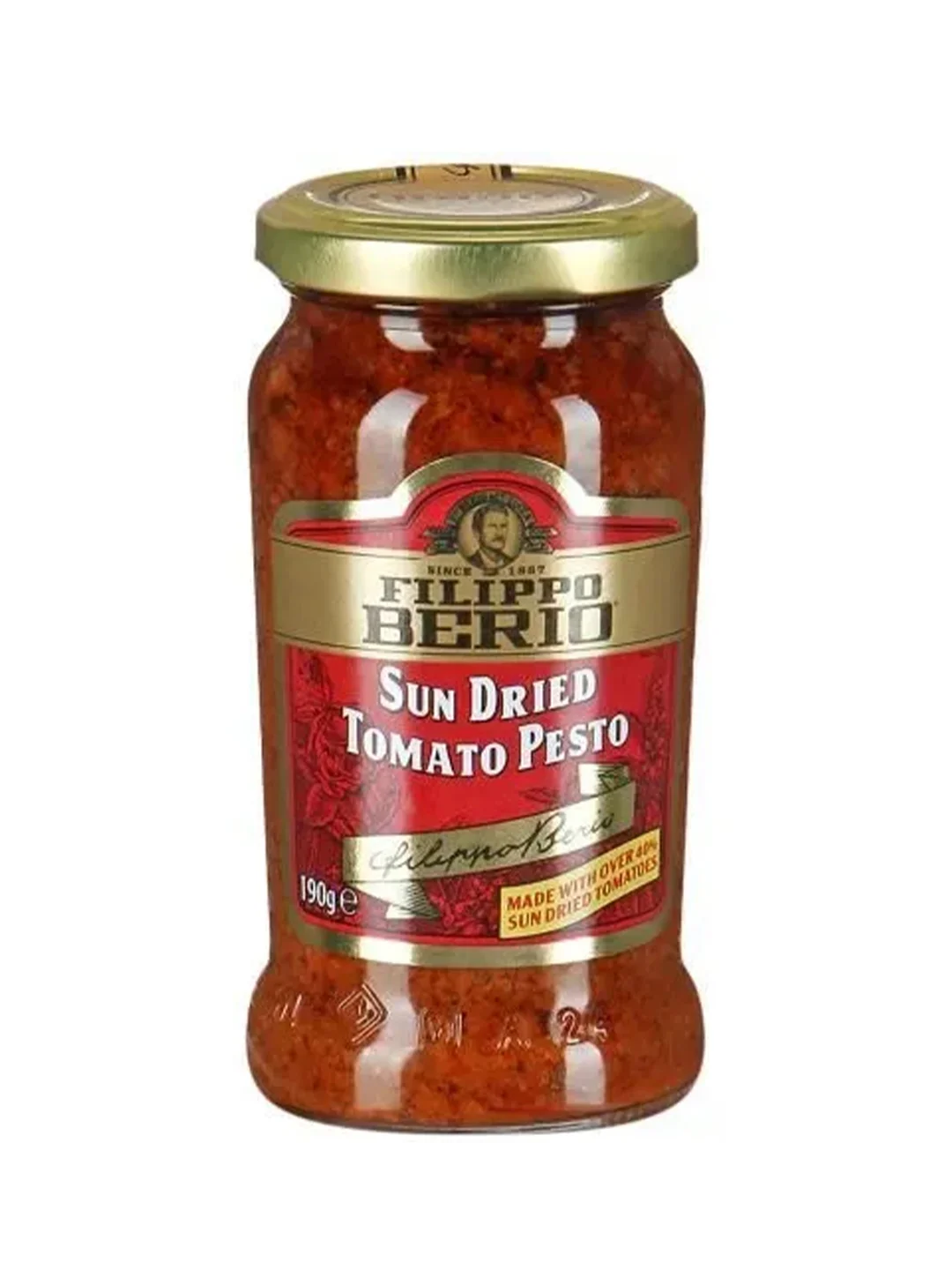 Соус песто Filippo Berio с томатами, 190 г