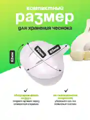 Набор контейнеров для хранения сыра, колбасы, лука, лимона, чеснока