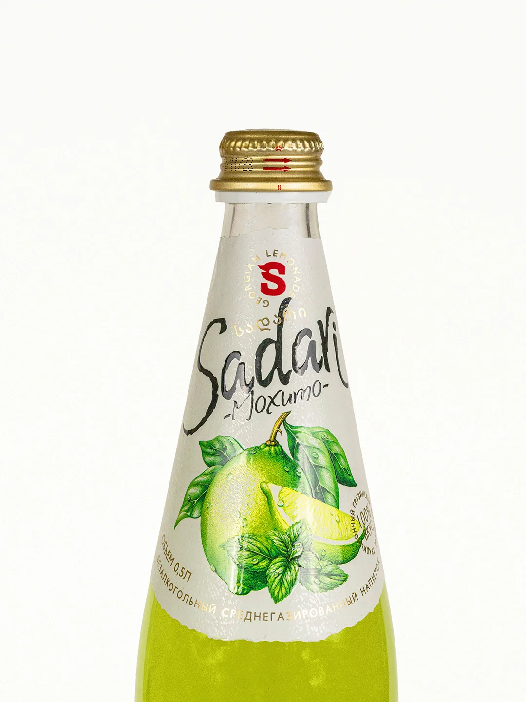 Напиток безалкогольный среднегазированный Sadari "Мохито", 0,5 л