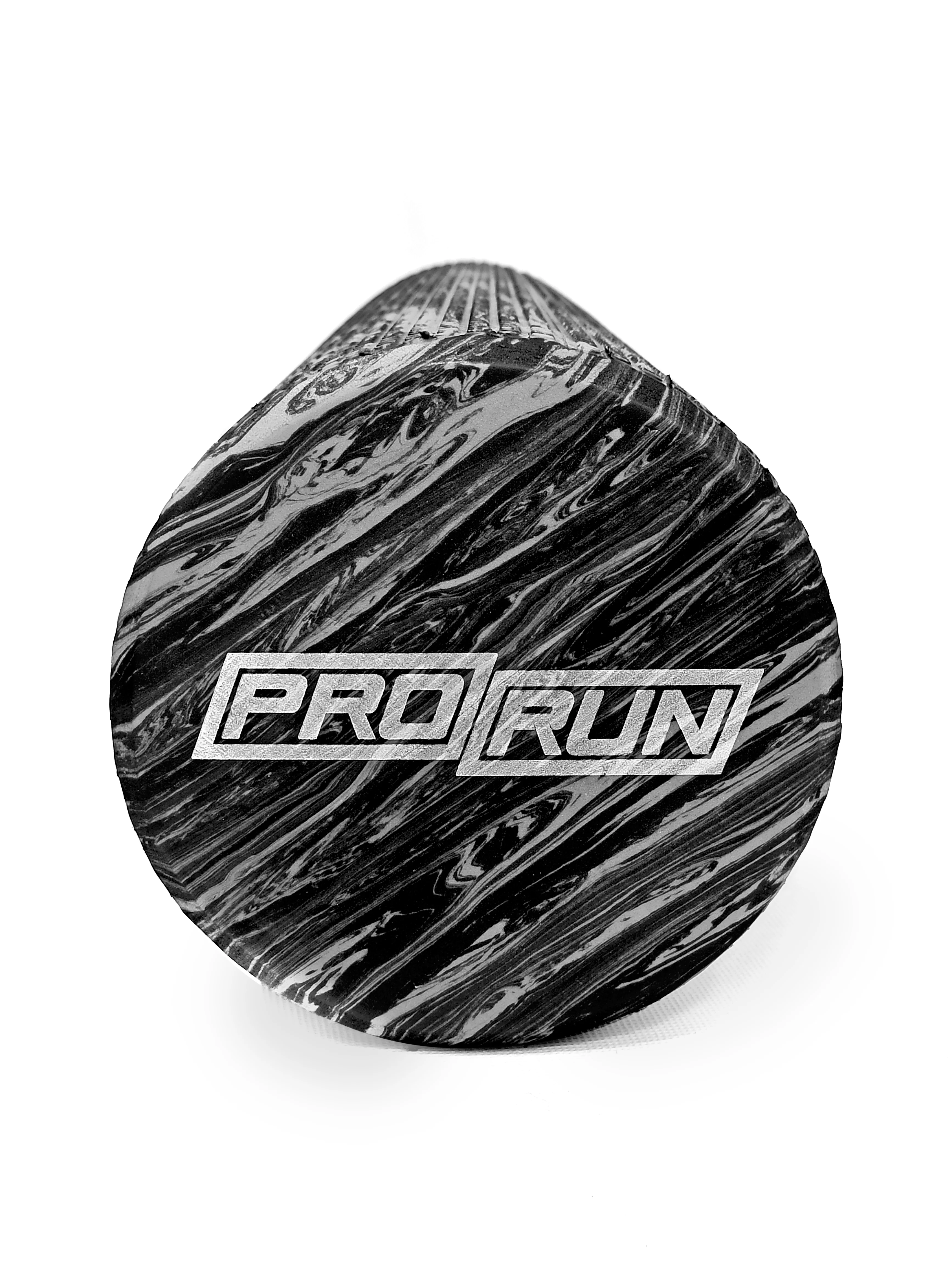 Серый ролик для йоги и пилатеса ProRun, 60х15 см, серый гранит, 100-5017